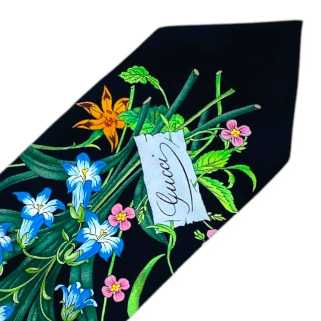 GUCCI グッチ 733434 スカーフ ツイリー ネックボウ