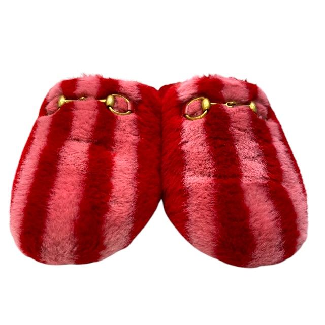 GUCCI（グッチ） アディダス コラボ 722442 ホースビット ミュール