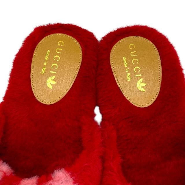 GUCCI グッチ アディダス コラボ 722442 ホースビット ミュール