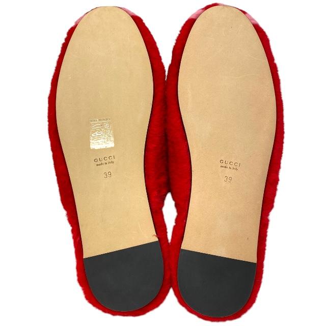 GUCCI（グッチ） アディダス コラボ 722442 ホースビット ミュール