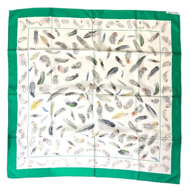 HERMES（エルメス） スカーフ 大判 カレ90 PLUMES par Henride Linares