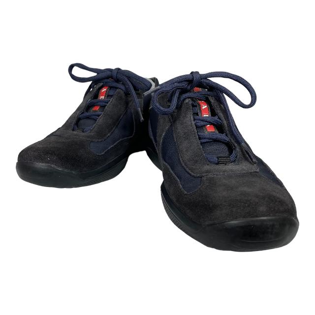 PRADA プラダ スポーツ 靴 シューズ スニーカー スエード メッシュ 