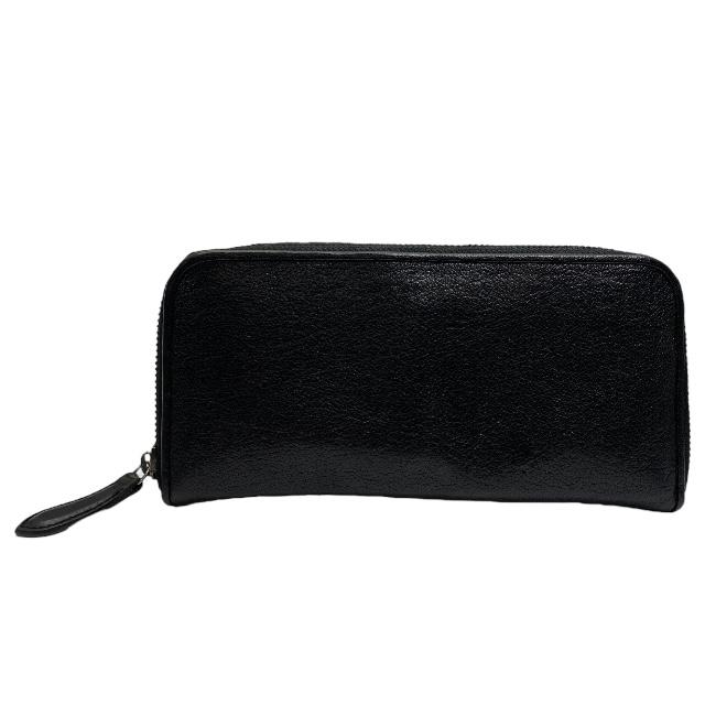 土屋鞄　レザー長財布　ブラック 土屋鞄 レザー 本革 長財布 ロングウォレット ラウンドジップ ブラック