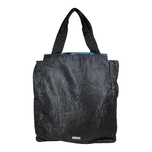 ETRO エトロ トートバッグ ハンドバッグ ショッピングバッグ ブラック 