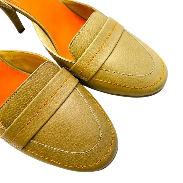 HERMES（エルメス） パンプス ヒール ミュール シューズ ラウンドトゥ 