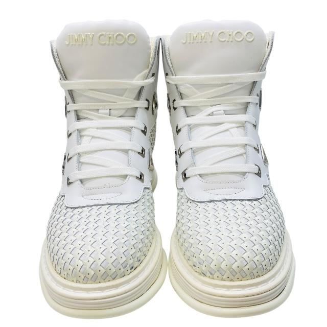 JIMMY CHOOハイカットスニーカー ダイヤモンド マキシ ハイク F | ブラック グレインボックス