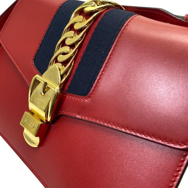 GUCCI グッチ シェリーライン 421882 シルヴィ ショルダーバッグ ワン