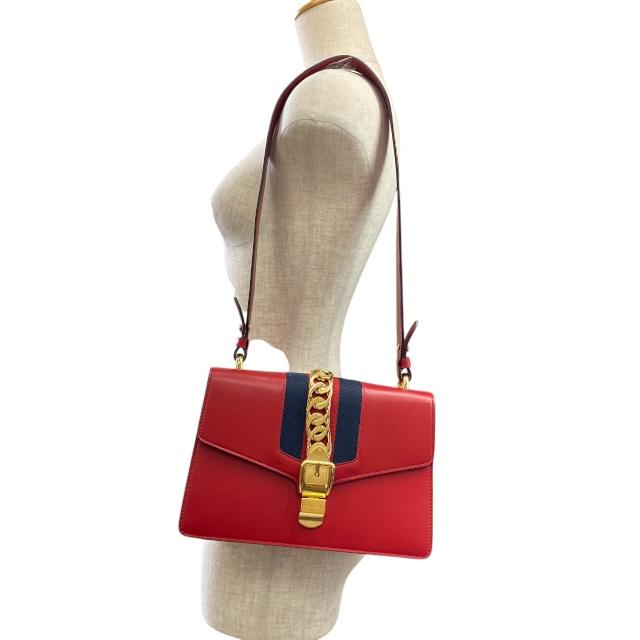 GUCCI（グッチ） シェリーライン 421882 シルヴィ ショルダーバッグ