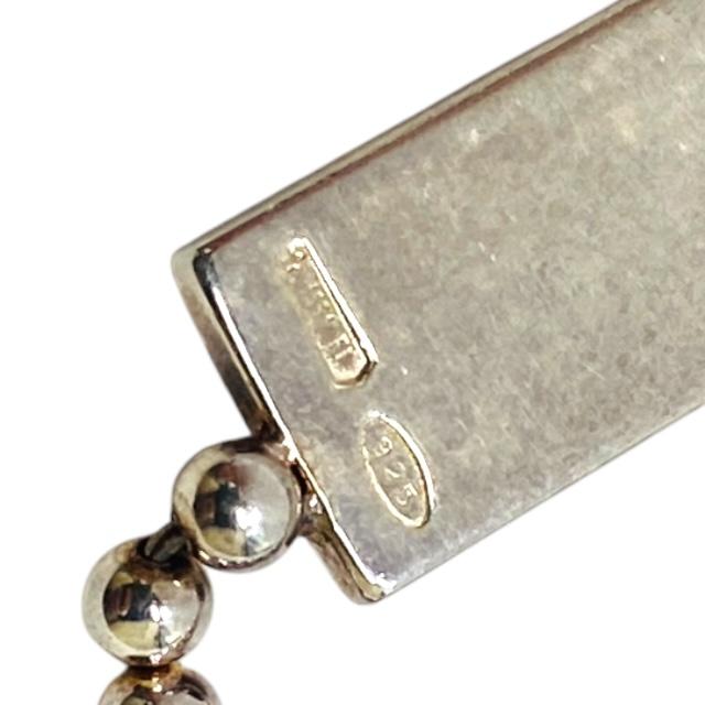 GUCCI（グッチ） チョーカー ネックレス ボールチェーン ロゴプレート