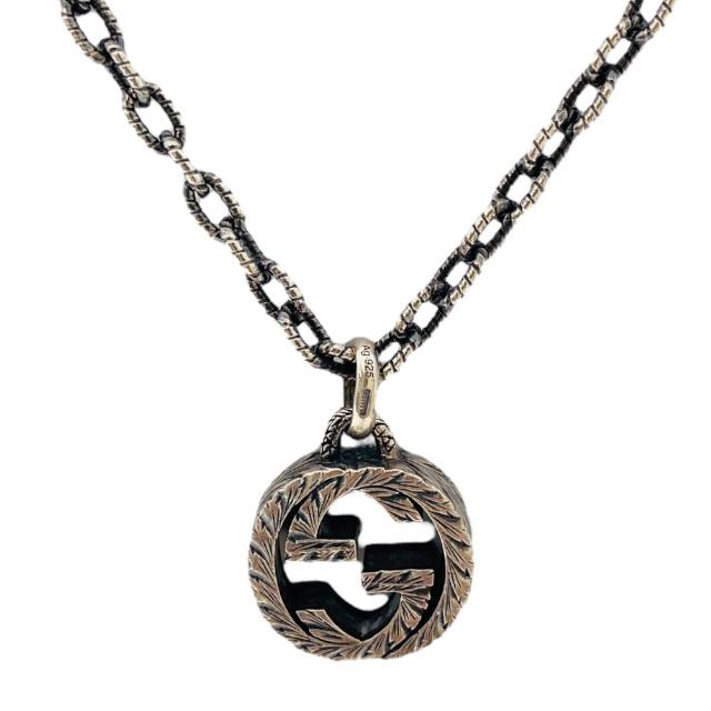【美品】Gucci グッチ ペンダント ネックレス ロッキングG アラベスク Amazon | [グッチ] GUCCI インターロッキングG ペンダント