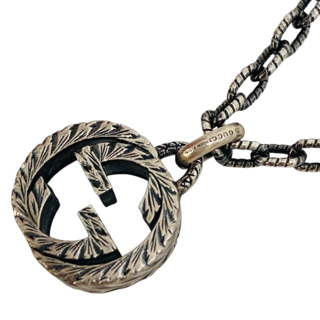 GUCCI（グッチ） 455307 インターロッキングG ネックレス アラベスク