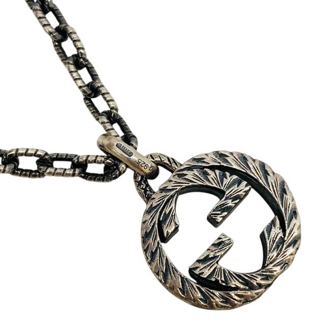 GUCCI（グッチ） 455307 インターロッキングG ネックレス アラベスク