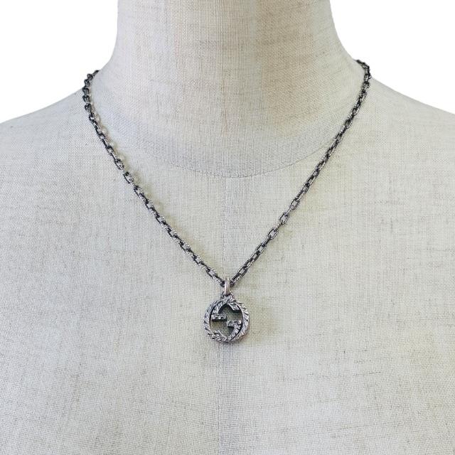 GUCCI ネックレス 455307 GUCCI グッチ 455307 インターロッキングG ペンダント