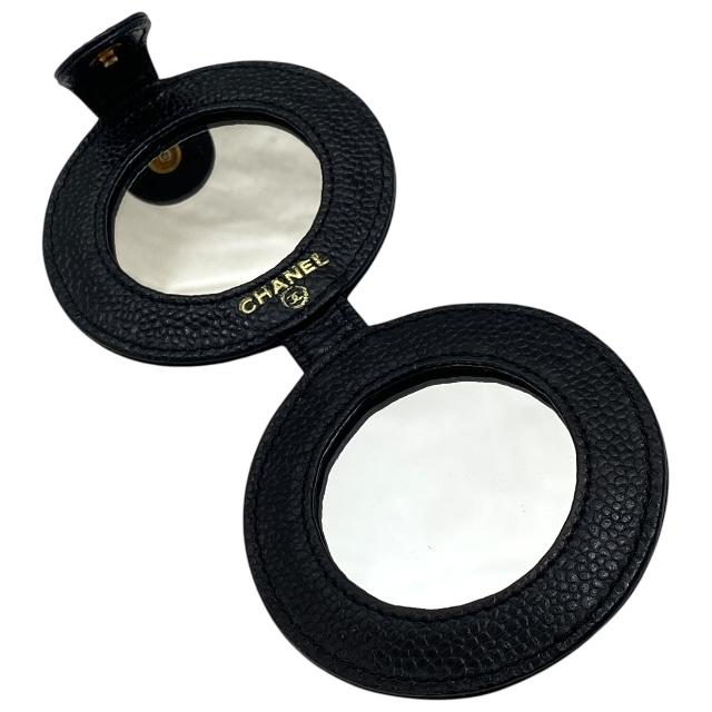 CHANEL シャネル 両面コンパクトミラー美容器具 鏡 サークル型