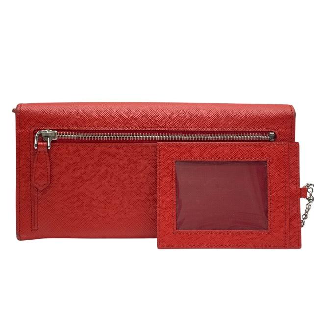 PRADA プラダ 長財プラダ 財布 長財布 PRADA 1MH132 レッド プラダ 長財布 レディース PRADA 1MH132 QHH F068Z レッド