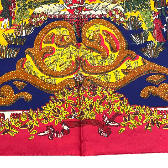 HERMES 大判スカーフ カレ90 Le Paradis Du Roy - バンダナ・スカーフ HERMES 大判スカーフ カレ90 Le Paradis Du Roy - バンダナ・スカーフ