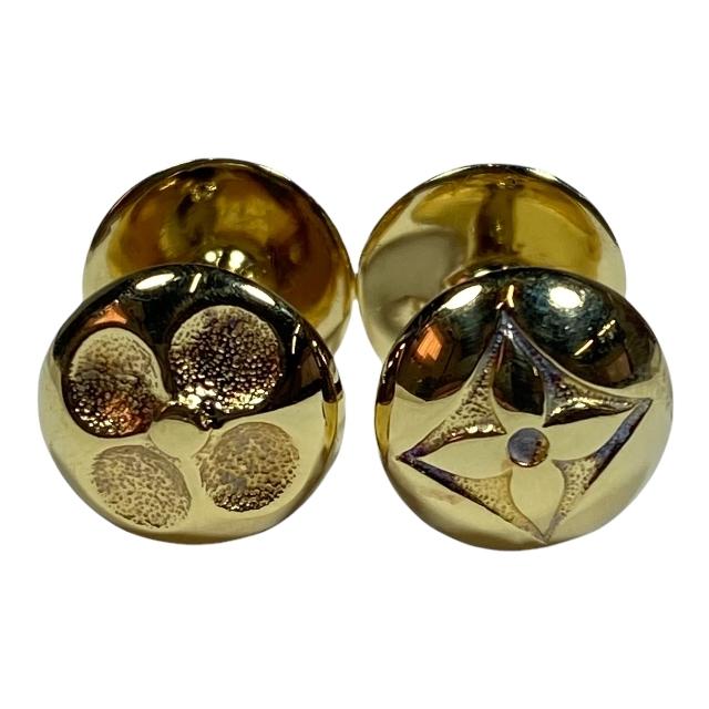 4個まで郵便OK ルイヴィトン M30974 ブトン ドゥ マンシェット カフス