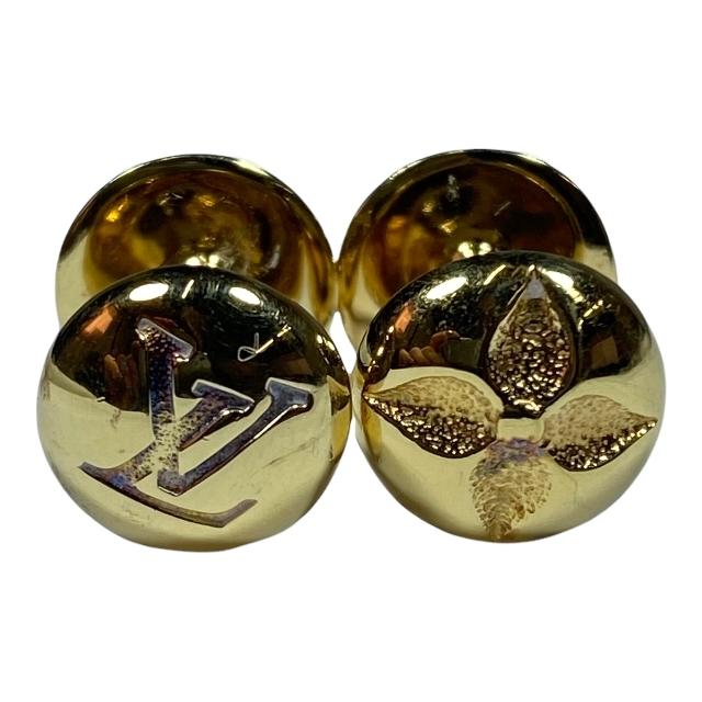 ルイヴィトン M30974 ブトン マンシェット カフス ドゥ ゴールド