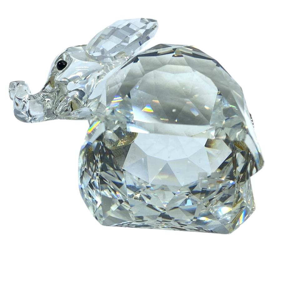 SWAROVSKI（スワロフスキー） エレファント 象 ゾウ アニマル オブジェ