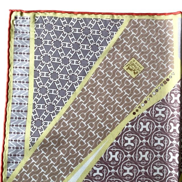 HERMES（エルメス） スカーフ カレ45 CARRE EN CRAVATES ネクタイの