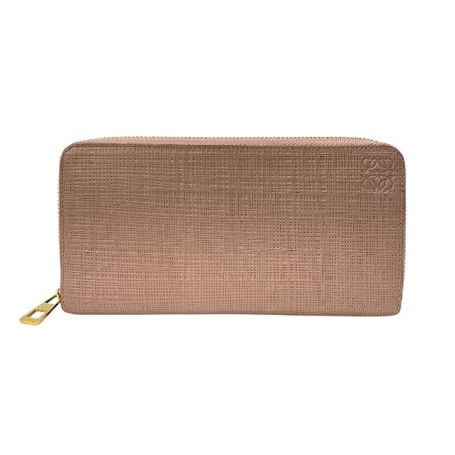 LOEWE ロエベ リネン ジップウォレット 長財布 ラウンドファスナー LOEWE（ロエベ） リネン ジップウォレット 財布 長財布 ロング