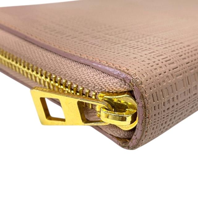 LOEWE（ロエベ） リネン ジップウォレット 財布 長財布 ロング