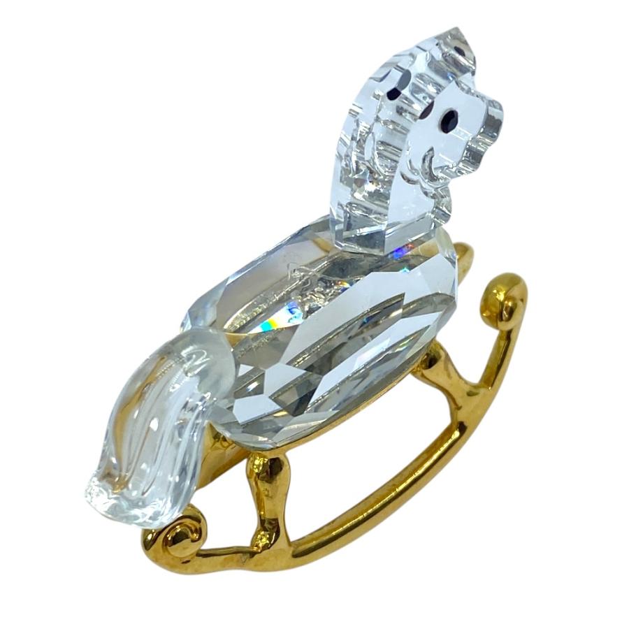 SWAROVSKI（スワロフスキー） ロッキングホース 木馬 オブジェ