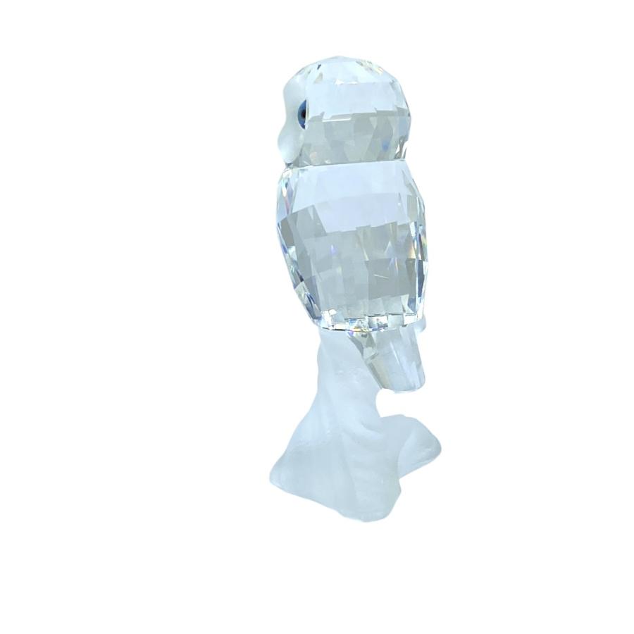 SWAROVSKI スワロフスキー クリスタル フクロウ 置物 （2点おまとめ） SWAROVSKI（スワロフスキー） フクロウ オブジェ フィギュリン