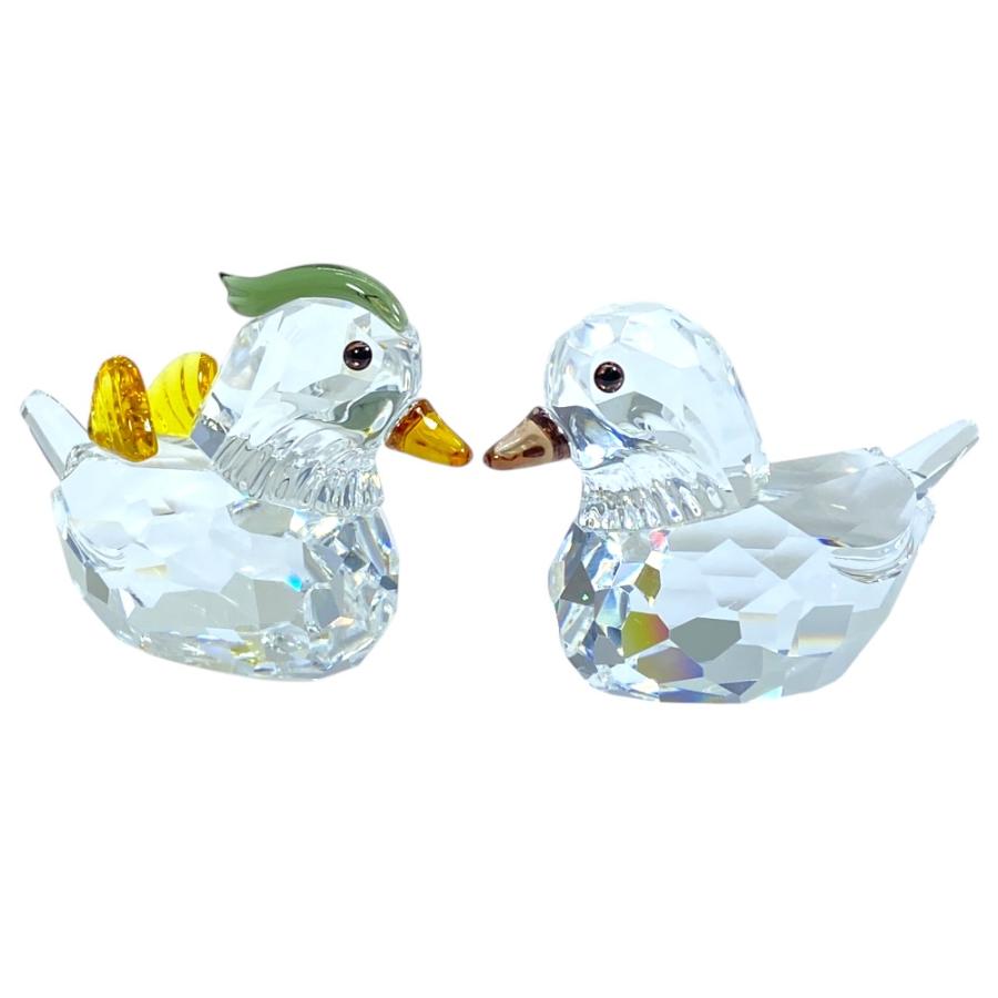 SWAROVSKI（スワロフスキー） マンダリンダック おしどり 鳥 ペア
