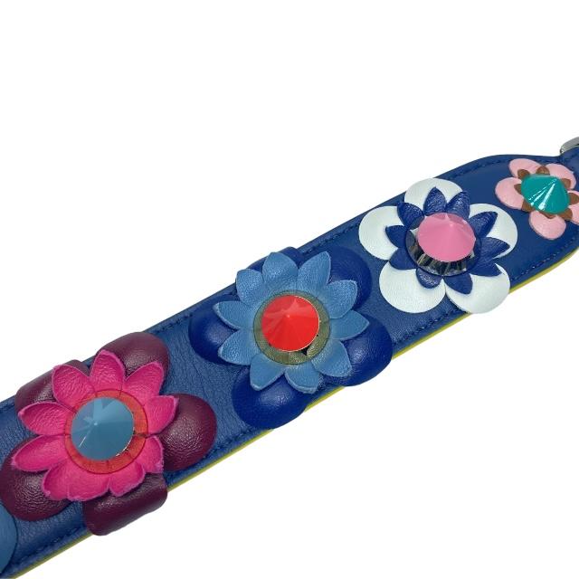 FENDI フェンディ ストラップユー ショルダーストラップ フラワー 花 