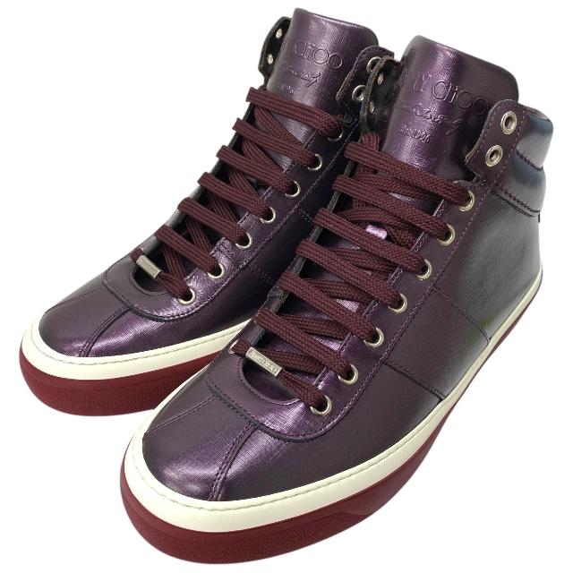 JIMMY CHOO 【美品】ジミーチュウ ハイカットスニーカー シューズ 靴