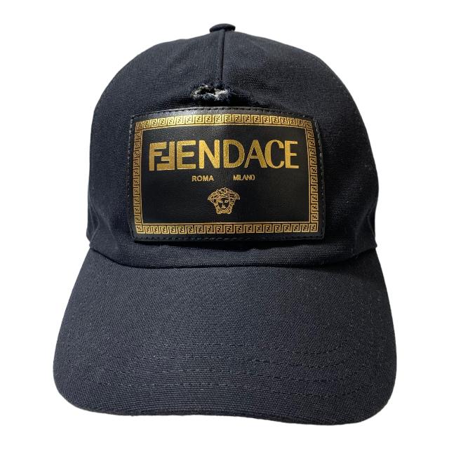 フェンダーチェFENDI VERSACE コラボ キャップ帽子-MG バウンド 