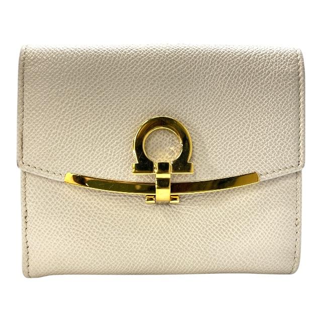 FERRAGAMO Salvatore Ferragamo フェラガモ ガンチーニ 財布 二