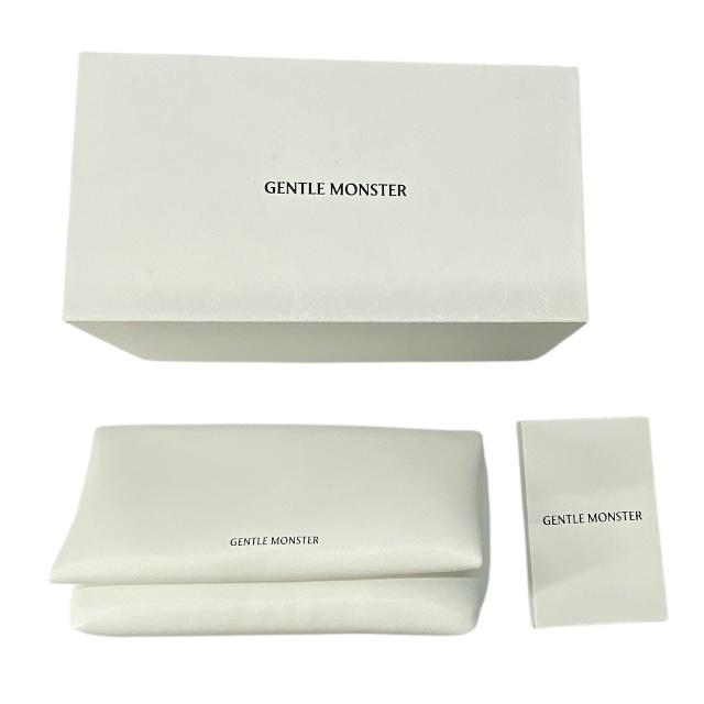 GENTLE MONSTER LANGサングラス 箱・ケース付き GENTLE MONSTER ブラックサングラス ケース付き