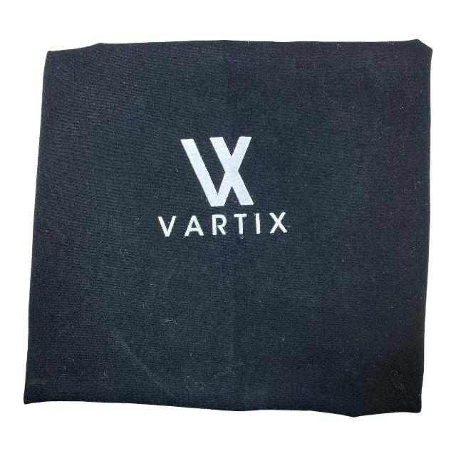 【良品】VARTIX ヴァティックス トートバッグ ショルダーバッグ 2WAY バッグ メンズ レザー ブラック ブルー