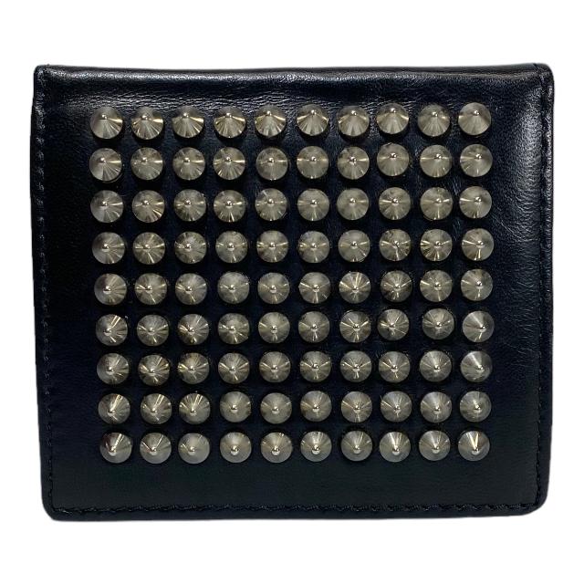Louboutin クリスチャン ルブタン スタッズ ミニウォレット 財布