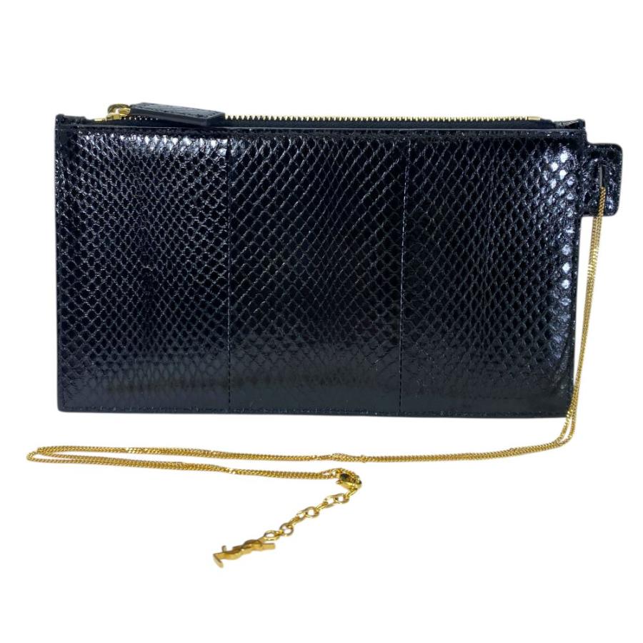 SAINT LAURENT サンローラン パリ チェーン ポシェット ポーチ