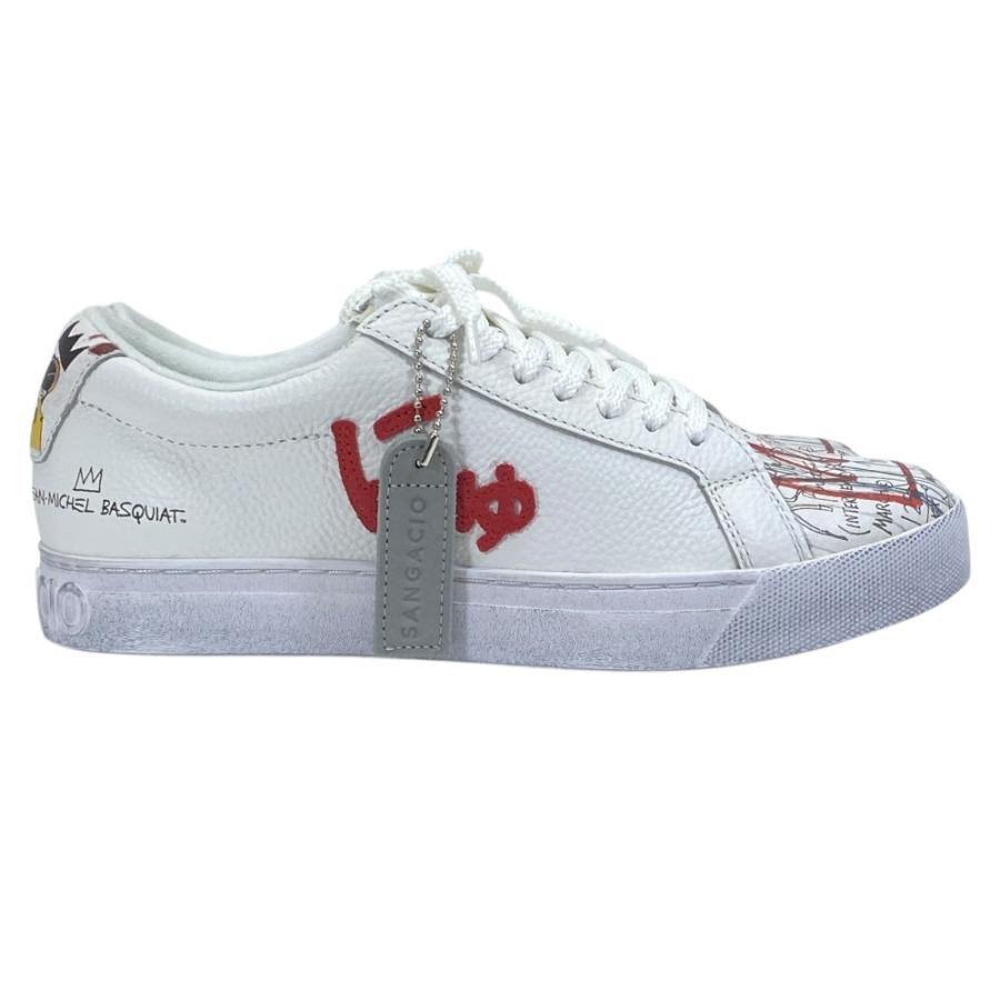 美品 サンガッチョ×ジャンミッシェルバスキア にゅ ローカット