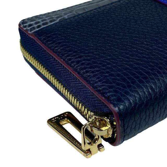 美品】COCOCELUX GOLD ココセリュクス 長財布 財布 ラウンドファスナー