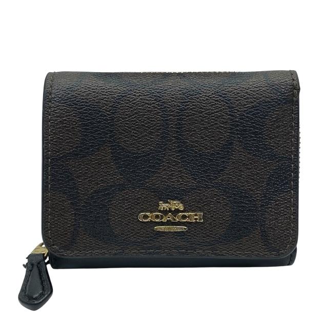 COACH（コーチ） 財布 三つ折り財布 コンパクトウォレット ミニ財布