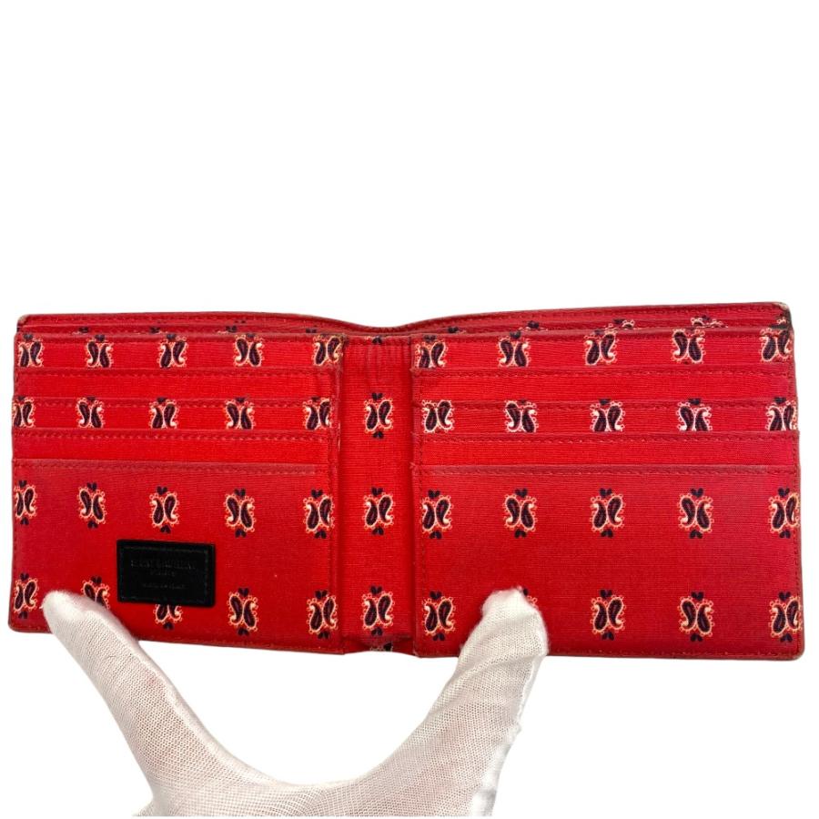 SAINT LAURENT サンローラン 財布 二つ折り財布 折り財布 ペイズリー