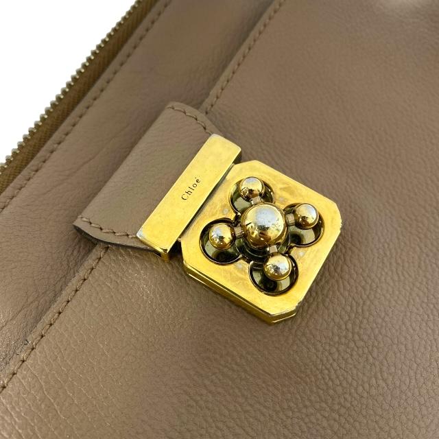 Chloe（クロエ） エルシー ポーチ 小物入れ マルチポーチ ロゴ レザー