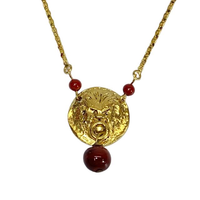 CHANEL シャネル ライオン ネックレス アクセサリー チェーン カラー 
