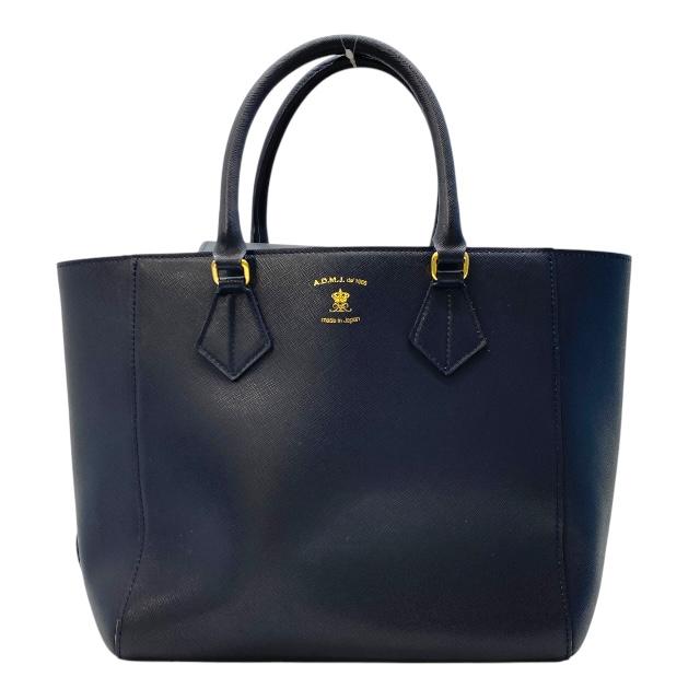 ADMJエーディエムジェイ、トートバック、ネイビ ADMJ エーディエムジェイ トートバッグ ネイビー A.D.M.J ADMJ