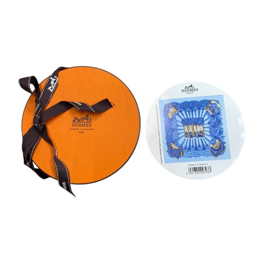 希少　エルメス　プリーツスカーフ　OMBRES ET LUMIERES　光と影 HERMES（エルメス） スカーフ GOMBRES ET LUMIERES 光と影 プリーツ