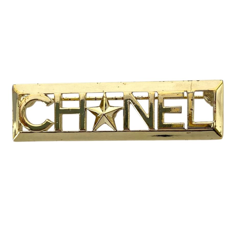 CHANEL（シャネル） ロゴ ブローチ ピンブローチ アクセサリー スター 