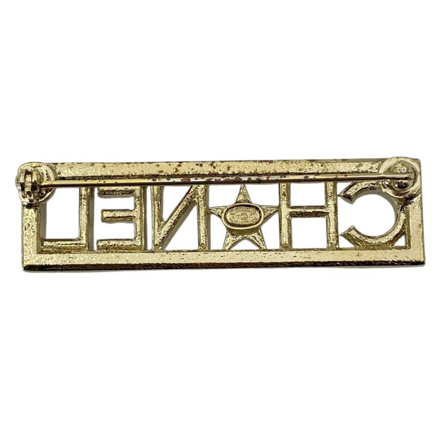 CHANEL（シャネル） ロゴ ブローチ ピンブローチ アクセサリー スター 