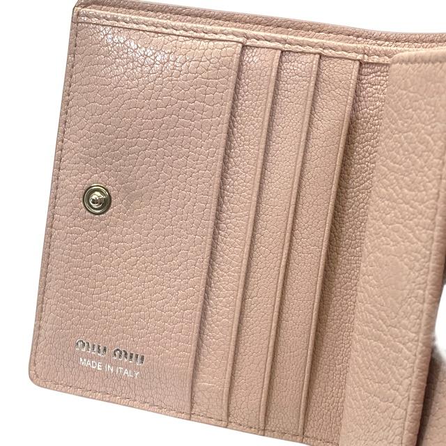 ✨未使用に近い・箱保証書付き✨　MIUMIU ミニ財布　フォーエバー　バイカラー 楽天市場】ミュウミュウ ミニ財布（レディース財布｜財布
