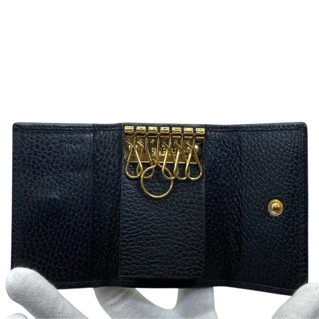 GUCCI グッチ マーモント 6連 キーケース キーリング GUCCI（グッチ） GGマーモント 456118 6連 キーケース キーフック