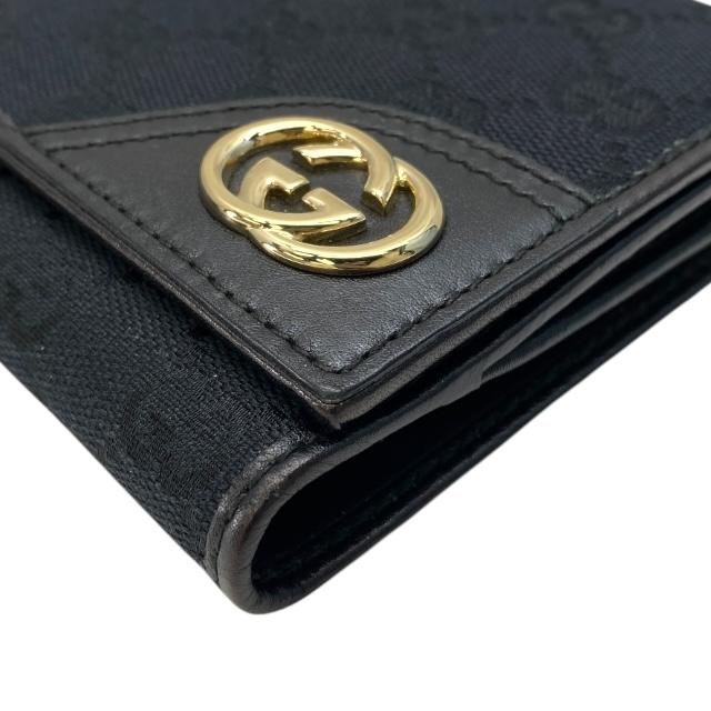 GUCCI グッチ 181594 インターロッキング Wホック財布 二つ折り